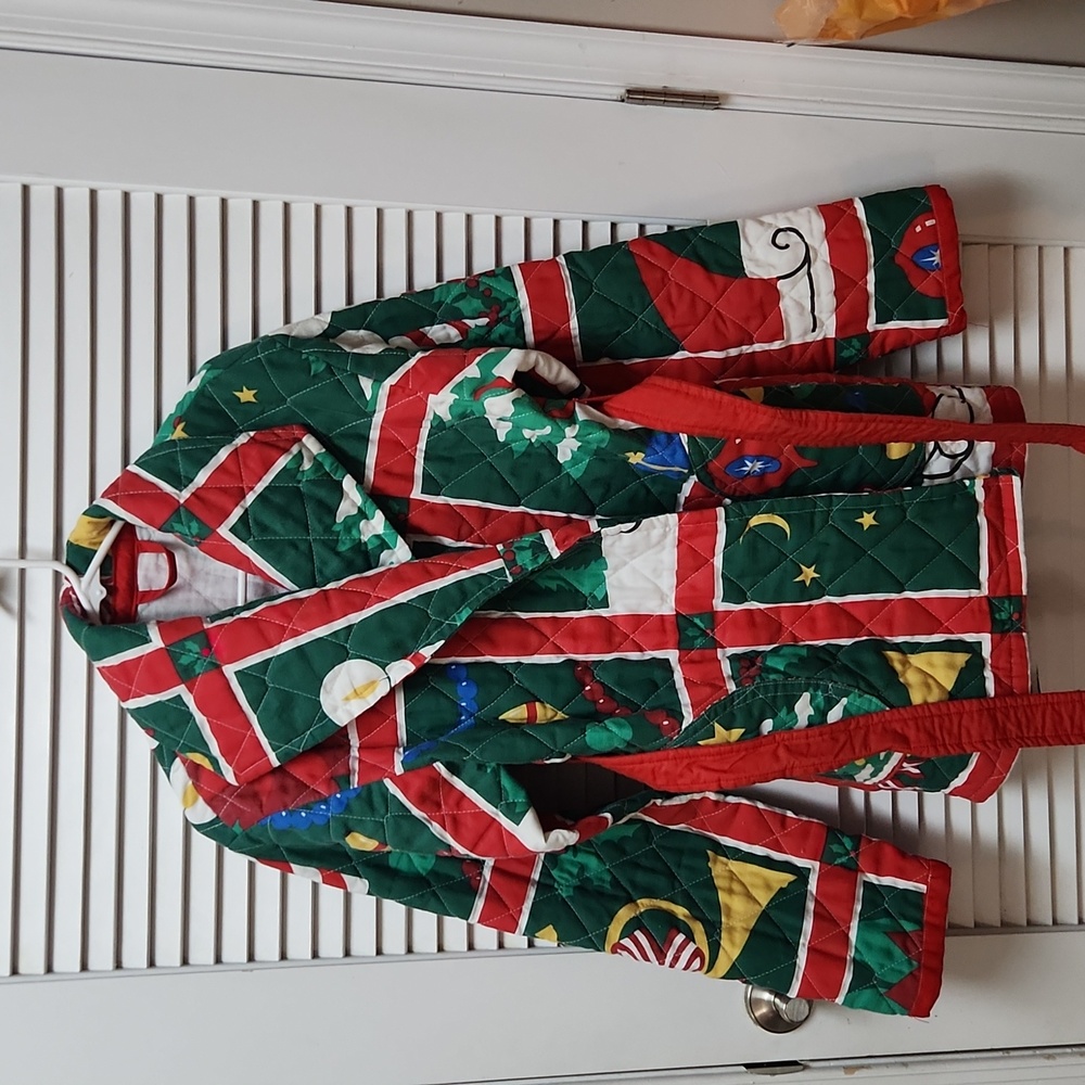 Ugly Christmas quilt coat